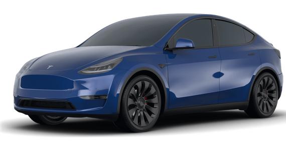TESLA MODEL Y 2021 5YJYGDEFXMF090185 image
